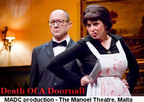 Death Of A Doornail MADC production The Manoel Theatre, Malta
